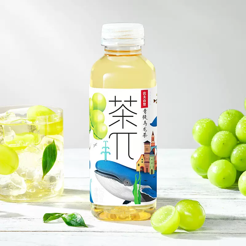 农夫山泉 茶太青提乌龙茶 - NONGFU SPRING Green Grape Oolong Tea